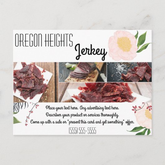 Visitenkarten für Baby Pink Cosmos auf Wi Postkarte (Vorderseite)