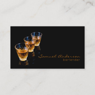 Visitenkarten für Barkeeper Visitenkarte