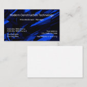 Visitenkarten für Bautechnik Visitenkarte (Vorne/Hinten)