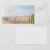 Visitenkarten für Beachzaun Visitenkarte (Vorne/Hinten)