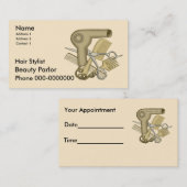 Visitenkarten für beautistische individuelle Name Terminkarte (Vorne/Hinten)