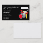 Visitenkarten für berufliche Maler Visitenkarte (Vorne/Hinten)