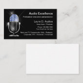 Visitenkarten für berufliche Sprachdarsteller Visitenkarte (Vorne/Hinten)