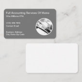 Visitenkarten für berufliche Steuerprüfer Visitenkarte (Vorne/Hinten)