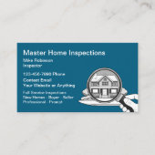 Visitenkarten für berufliche Zuhause-Inspektionen Visitenkarte (Vorderseite)