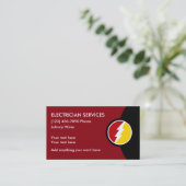 Visitenkarten für Best Electrical Services Visitenkarte (Stehend Vorderseite)