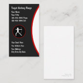 Visitenkarten für Bogenschießgeräte Visitenkarte (Vorne/Hinten)