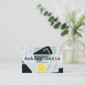 Visitenkarten für Buchhalter Visitenkarte (Stehend Vorderseite)