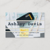 Visitenkarten für Buchhalter Visitenkarte (Rückseite)