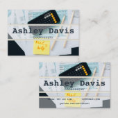 Visitenkarten für Buchhalter Visitenkarte (Vorne/Hinten)