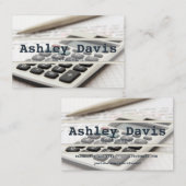 Visitenkarten für Buchhalter Visitenkarte (Vorne/Hinten)