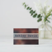 Visitenkarten für Buchhalter Visitenkarte (Stehend Vorderseite)