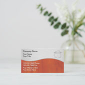 Visitenkarten für Carpenter Visitenkarte (Stehend Vorderseite)