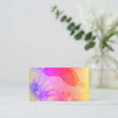 Visitenkarten für christliche Dance Footprint Füße Visitenkarte (Stehend Vorderseite)