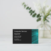 Visitenkarten für Computerthemen Visitenkarte (Stehend Vorderseite)
