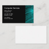 Visitenkarten für Computerthemen Visitenkarte (Vorne/Hinten)