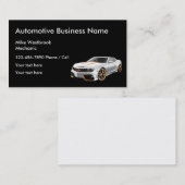 Visitenkarten für Coole Automotive-Mechanik Visitenkarte (Vorne/Hinten)