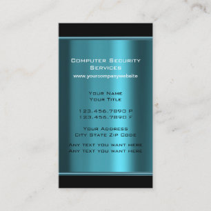 Visitenkarten für Coole Computer Visitenkarte