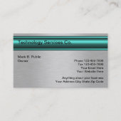 Visitenkarten für coole Technologie Visitenkarte (Vorderseite)