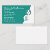 Visitenkarten für das medizinische Personal Visitenkarte (Vorne/Hinten)