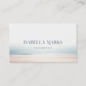 Visitenkarten für das Meer Visitenkarte (Vorderseite)