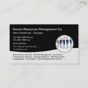 Visitenkarten für das Personalmanagement Terminkarte