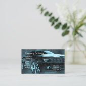 Visitenkarten für den Automobilsektor Visitenkarte (Stehend Vorderseite)