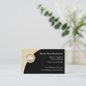 Visitenkarten für den Buchhandel Visitenkarte (Stehend Vorderseite)