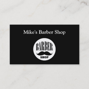 Visitenkarten für den Friseursalon Visitenkarte