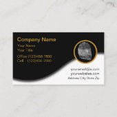 Visitenkarten für den Identitätsschutz Visitenkarte (Vorderseite)