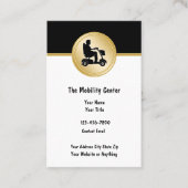 Visitenkarten für den medizinischen Scooter Mobili Visitenkarte (Vorderseite)