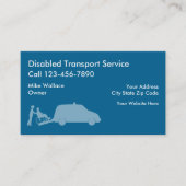 Visitenkarten für den medizinischen Verkehr Visitenkarte (Vorderseite)