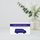 Visitenkarten für den medizinischen Verkehr Visitenkarte (Stehend Vorderseite)