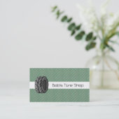 Visitenkarten für den Reifenladen Visitenkarte (Stehend Vorderseite)