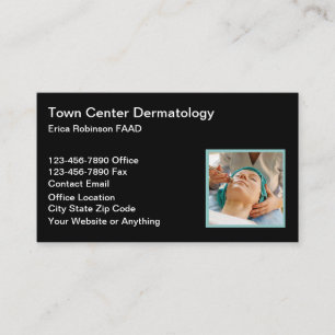 Visitenkarten für Dermatologen Dermatologie Visitenkarte