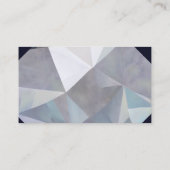 Visitenkarten für Diamantendesign Visitenkarte (Rückseite)