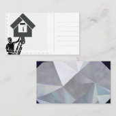 Visitenkarten für Diamantendesign Visitenkarte (Vorne/Hinten)