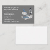 Visitenkarten für die Lieferung von medizinischem  Visitenkarte (Vorne/Hinten)