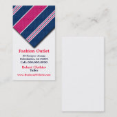 Visitenkarten für die Mode der Bekleidungshemmer Visitenkarte (Vorne/Hinten)