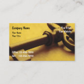 Visitenkarten für die Sicherheit - Einzigartiges D Visitenkarte (Vorderseite)