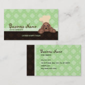 Visitenkarten für Dog Bakery Visitenkarte (Vorne/Hinten)