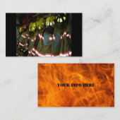 Visitenkarten für Feuerwehren Visitenkarte (Vorne/Hinten)