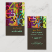 Visitenkarten für Finanzplaner Visitenkarte (Vorne/Hinten)