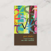 Visitenkarten für Finanzplaner Visitenkarte (Vorderseite)