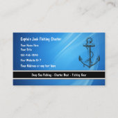 Visitenkarten für Fischereifahrzeuge Visitenkarte (Vorderseite)