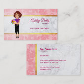 Visitenkarten für florierende Logos Visitenkarte (Vorne/Hinten)