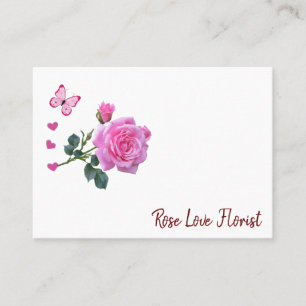 Visitenkarten für Floristen, florale Visitenkarten Visitenkarte