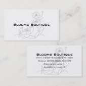 Visitenkarten für Floristen Visitenkarte (Vorne/Hinten)