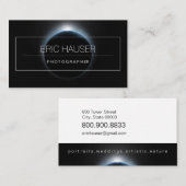 Visitenkarten für Fotografen des Planeten Erde Visitenkarte (Vorne/Hinten)