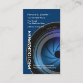 Visitenkarten für Fotografen Visitenkarte (Vorderseite)